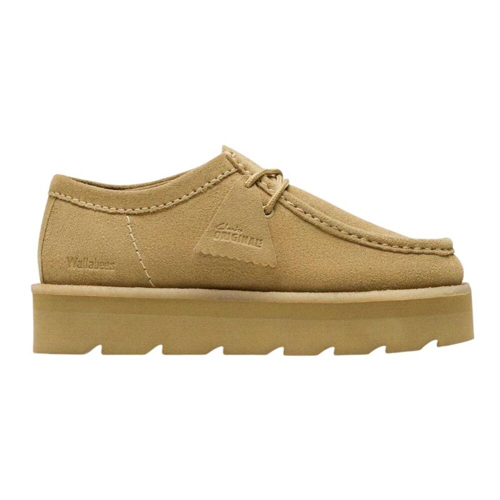 Clarks Originals Womens/Ladies Meare Walla Suede Moc Toe Formal Shoes / Maple Su